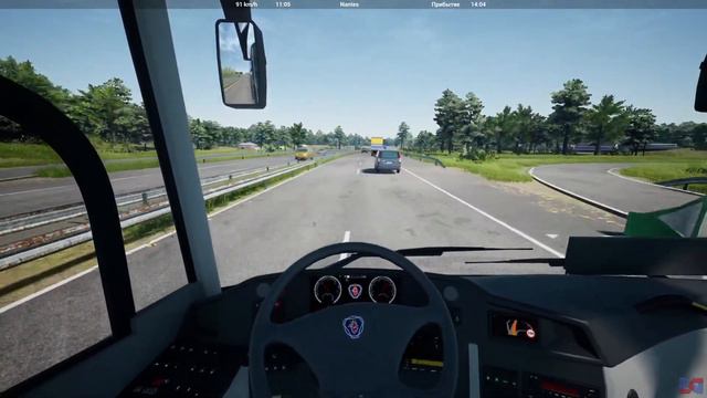 Fernbus Simulator - #All DLC Map  #111 Долгий маршрут!