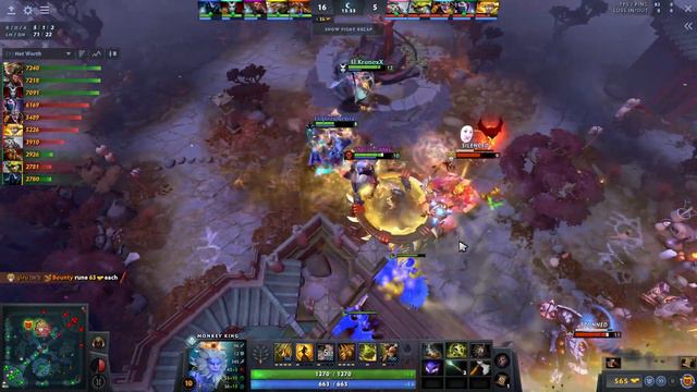 Monkey King Dota 2 Gameplay Ana with Midas and Skadi смотреть онлайн