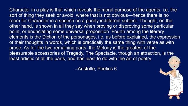 Aristotle DID NOT argue for 3 acts смотреть онлайн