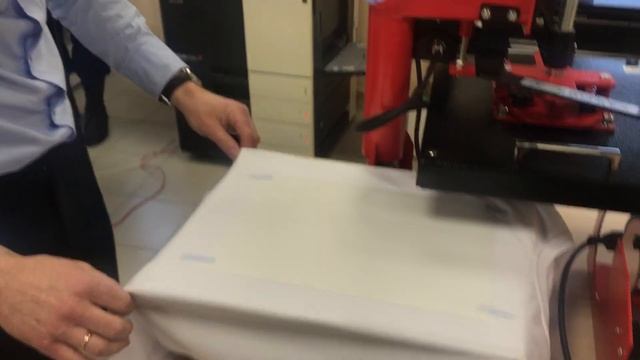 Как делать принт на футболке (сублимация), часть 2 смотреть онлайн