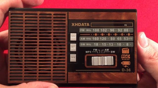 XHDATA D-36 AM FM Shortwave MP3 Radio Unboxing & Review смотреть онлайн