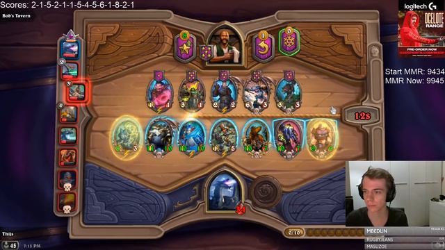 THIJS HITS 10 000 MMR In Hearthstone Battlegrounds!! (With The Most Random Comp Ever!) смотреть онлайн