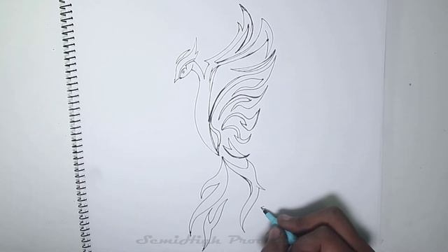 How to Draw a Tribal Dragon Tattoo Design Step By Step | Easy Dragon смотреть онлайн