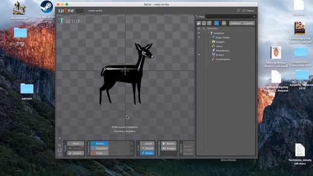 Spine #1 - How to export animation data for Unity смотреть онлайн
