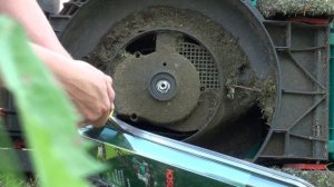 Замена ножа газонокосилки BOSCH ROTAK 43