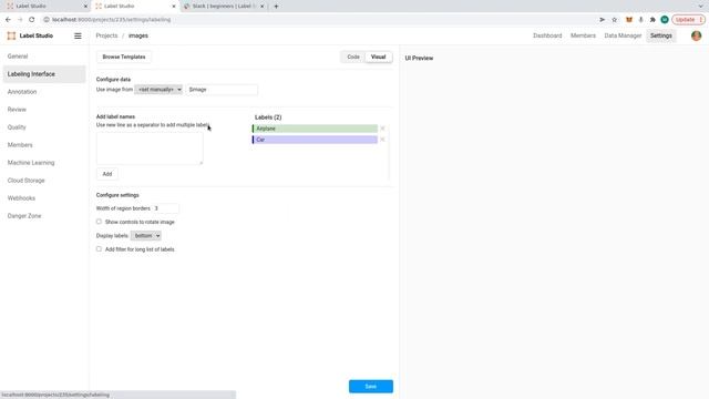 Label Studio - Rename Labels - Experimental Feature смотреть онлайн