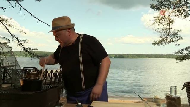 Карп в углях с гречневой кашей смотреть онлайн