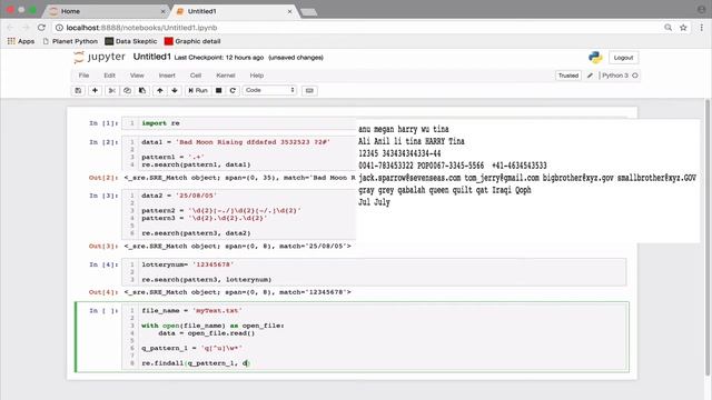 Python Regular Expressions - Meta Characters - Part 2 смотреть онлайн