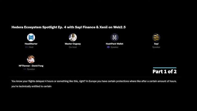 Hedera Ecosystem Spotlight Ep 4 Part . Bringing web2.5 to reality смотреть онлайн