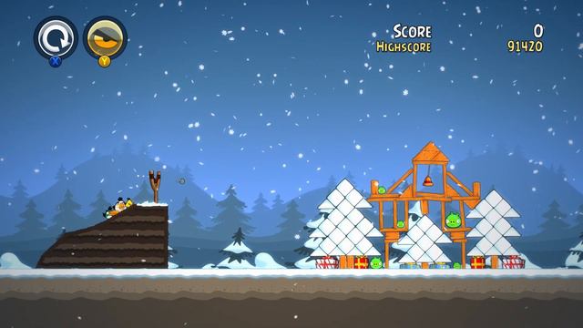 Angry Birds Trilogy-Seasons | New High Score on 4-4 (1) | Microsoft Xbox 360 смотреть онлайн