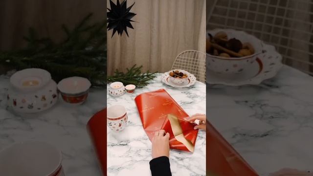 ☕️Лайфхак: как красиво упаковать подарок на Новый год. #shorts #упаковкаподарка #кружка #новыйгод смотреть онлайн