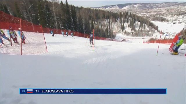 II ЗМСИ "Дети Азии", слалом-гигант смотреть онлайн