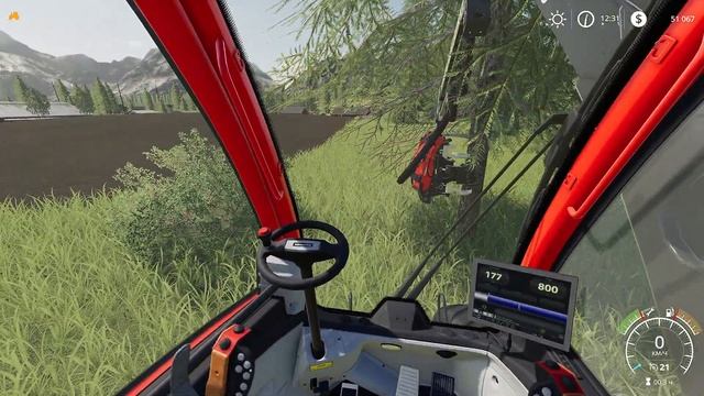 Farming Simulator 19 - Новый участок земли. Лесозаготовка - Фермер в Штате МОНТАНА # 23 смотреть онлайн
