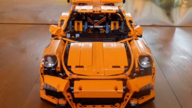 LEGO Technic 42056 / Porsche 911 GT3 RS motorized + photo instructions смотреть онлайн