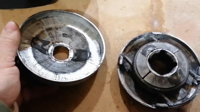 Дефектовка вариатора Форвард - В+ после пробега более 30 км (видео 1). смотреть онлайн