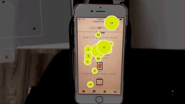 Eye Tracking on Mobile - Gaze map смотреть онлайн