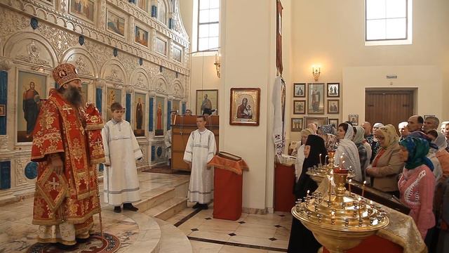 Проповедь Преосвященнейшего Гурия в неделю о расслабленном смотреть онлайн