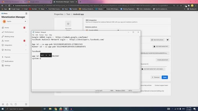 How to Use & Connect Google AdMob with Facebook Audience Network Using Mediation | Hindi смотреть онлайн