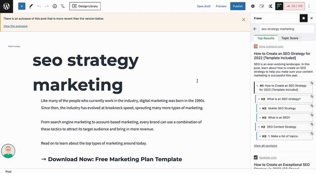Get the Full Power of Frase Right Inside Your WordPress Editor with the New Frase WordPress Plugin! смотреть онлайн