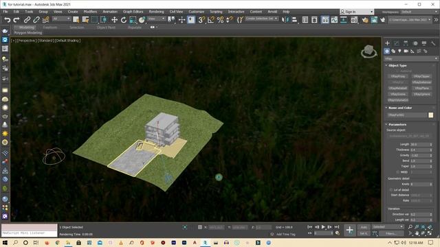 3Ds Max 2021 V-ray 5 Complete Exterior Rendering Tutorial for beginners смотреть онлайн