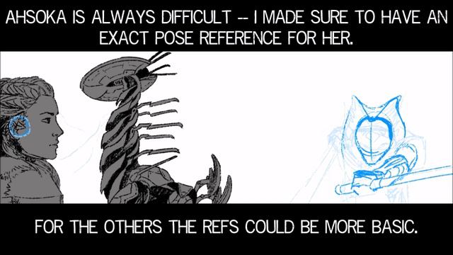 2021: Making a banner/feed splitter | Speedpaint | Horizon Zero Dawn and Star Wars смотреть онлайн