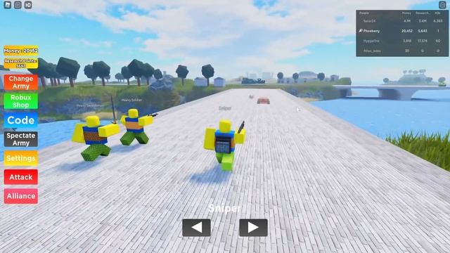 ⚔️ CREATING MY OWN NOOB ARMY ON ROBLOX ?️ | Noob Army Tycoon ? смотреть онлайн