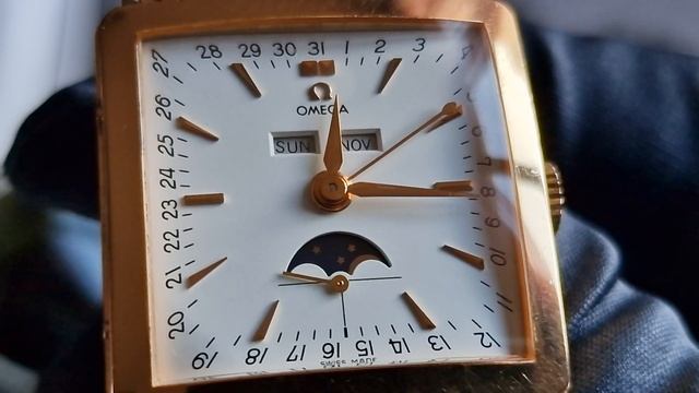 Omega сравнимая с Patek Phillipe или винтажные часы из Museum collection N2 Cosmic 1951 смотреть онлайн