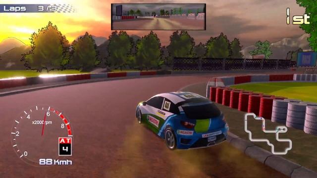 Rally Rock 'N Racing. Championship gold cup (Xbox Series S) смотреть онлайн