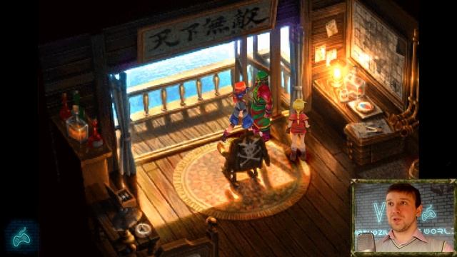 Chrono Cross - Прохождение. Часть 43: За штурвалом Неуязвимого. Мёртвая голова. Нежить отступает смотреть онлайн