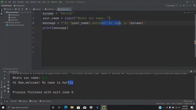 user input in python | python series #5 | 2021 смотреть онлайн