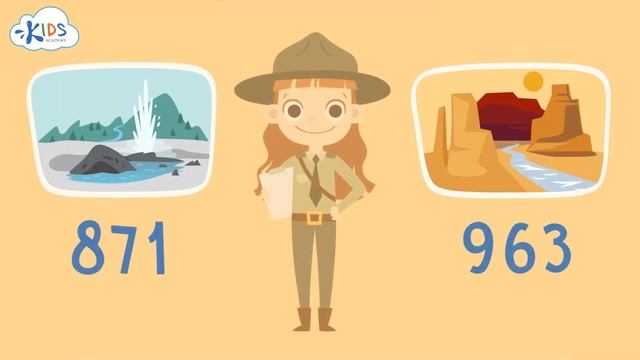 Rounding to the nearest 100 | 3rd Grade | Kids Academy смотреть онлайн