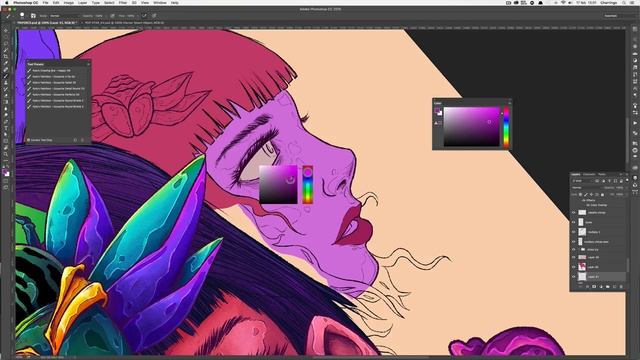 Color Picker Shortcut Photoshop смотреть онлайн
