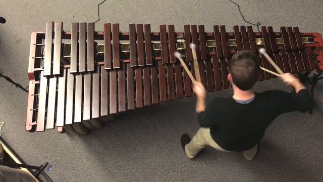 Tristesse - Chopin Etude Op. 10 No. 3 - arranged for Marimba Solo by Benjamin Holmes смотреть онлайн
