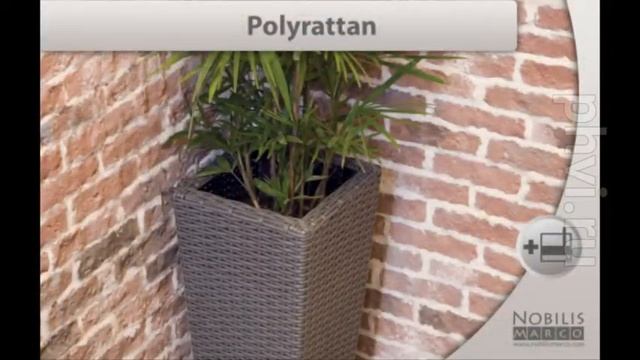 Кашпо Nobilis Marco - идеи для оформления интерьеров, экстерьеров, лекция ИриныТатарниковой смотреть онлайн