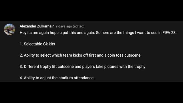 9 THINGS WE WANT IN FIFA 23 смотреть онлайн