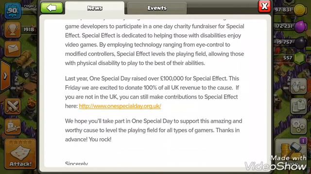 Join us for a special day ! Clash of clans смотреть онлайн