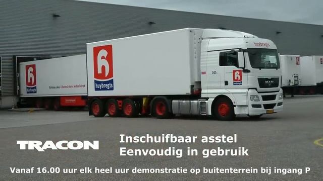 Tracon Trailers Ecocombi LZV: Combitrain voor Huybregts смотреть онлайн