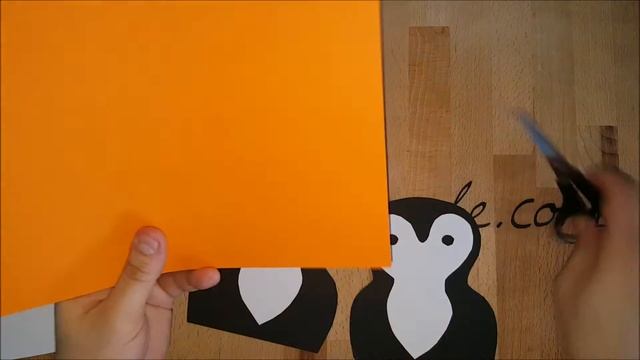 Pinguin Korb selber machen - Penguin bag selfmade DIY craft смотреть онлайн