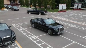 «Аурус-вальс» на плацу 147-й автомобильной базы Минобороны России в день ее 75-летия