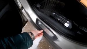 kia sportage 4 накладки на пороги