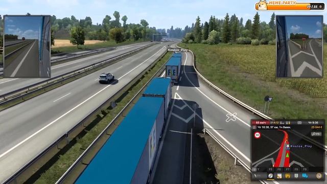 Стримим ETS в 2 ночи=). Кооператив с Kostos_Play и Kashmindor смотреть онлайн