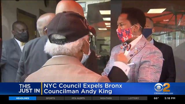 New York City Council Expels Bronx Councilman Andy King смотреть онлайн
