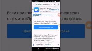 Как работать с ZOOM через телефон,.