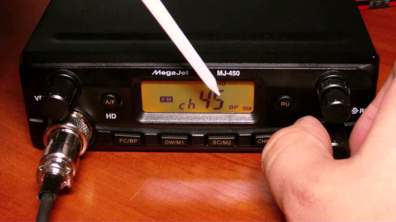 ✅ Обзор радиостанции MegaJet MJ-450 смотреть онлайн