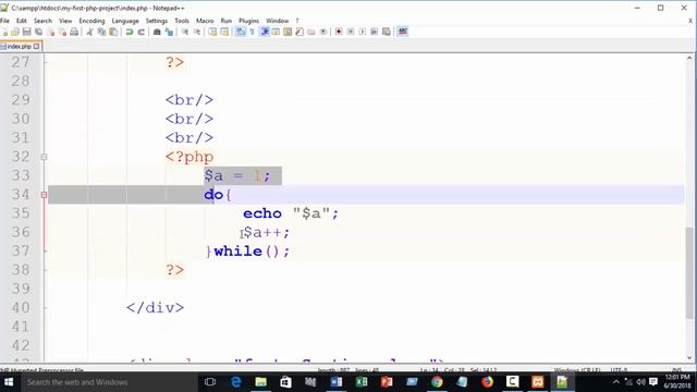 PHP While Loop vs PHP Do While Loop - PHP Loops Tutorial смотреть онлайн