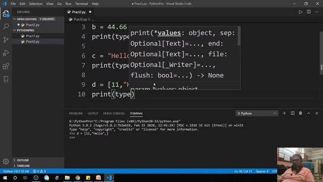 (Python - 5) How to Declare Variable with Particular Datatype in Python in Hindi? смотреть онлайн