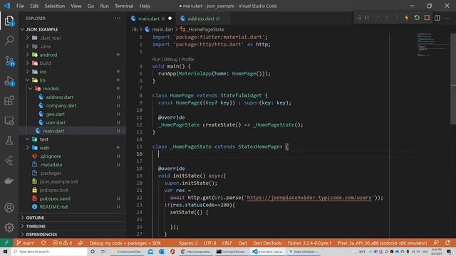 Flutter101 แปลง json ให้เป็น model ด้วย json-to-dart ง่ายและรองรับ null safe смотреть онлайн