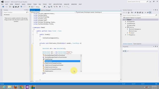 Create / Write XML File Using DataTable / DataSet in C# смотреть онлайн