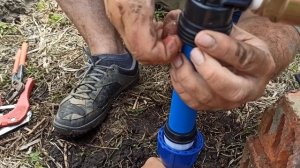 Запуск и подключение насоса к абиссинской скважине