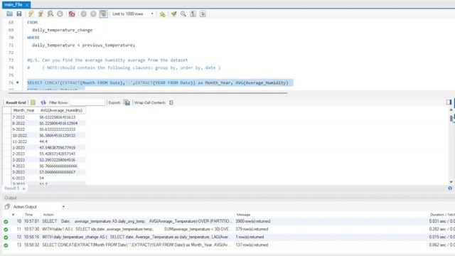 SQL Queries - Weather Forecasting Analysis - LIVE PROJECT смотреть онлайн